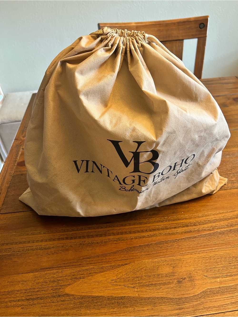 Vintage Boho Bags Authentic Upcycled Louis Vuitton French Bucket Bag - Picture 6 of 6
